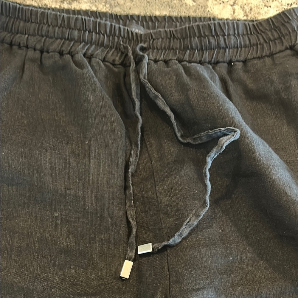 Zara Black Relaxed pants - Picture 4 of 7